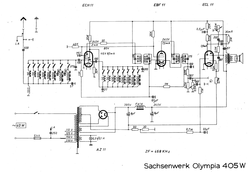 Datei:D 1939 Sachsenwerk Olympia 405W Schaltplan.png