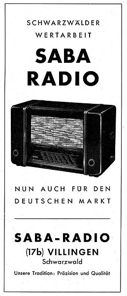 Datei:D 194x Saba Reklame 1948 Rundfunkhandel Nr 1.jpg
